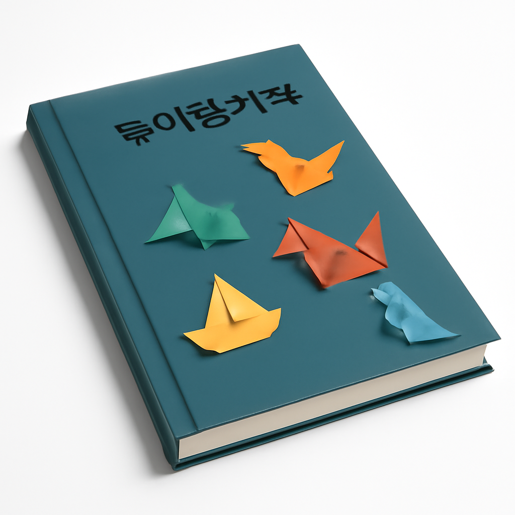 어린이 첫 종이접기
